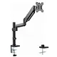white monitor arm dual